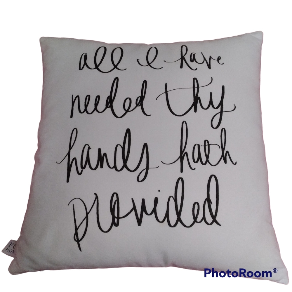 White pcb home throw pillow